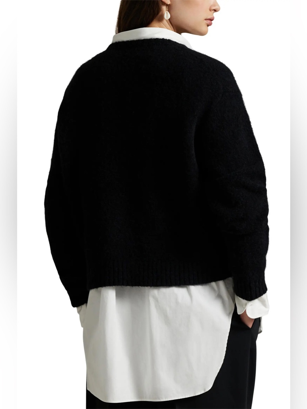 The Ralph & Ricky Tuxedo Bear Sweater - Picture 5 of 8